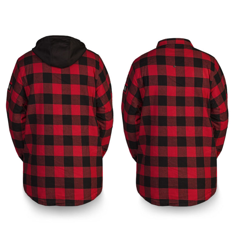 Insulated Flannel- Red | Virtika